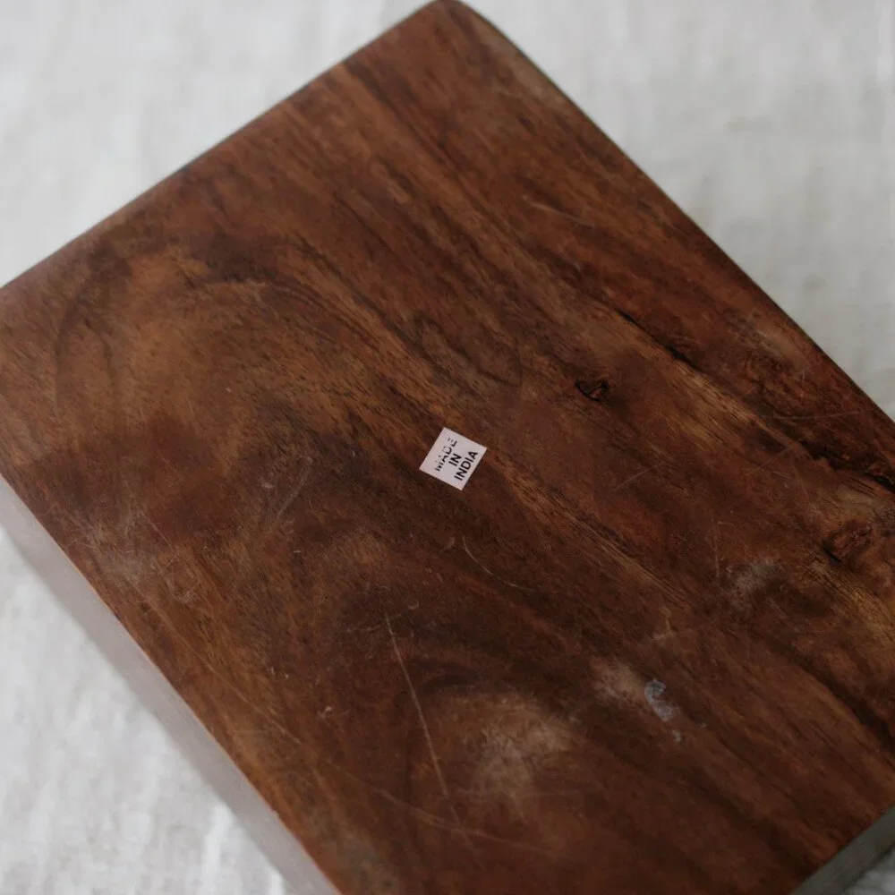 Vintage Carved Wood Box